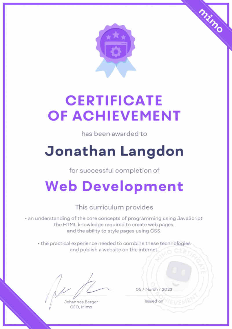 mimo web development