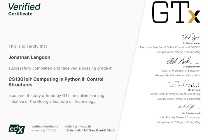 Python-2 certificate