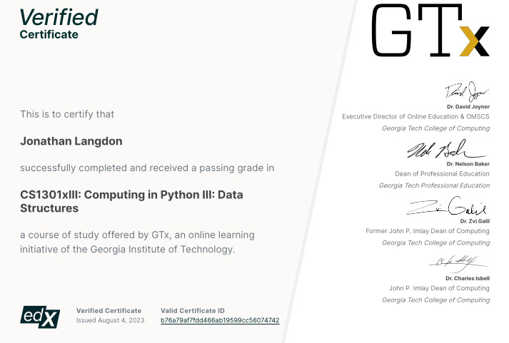 Python-3 certificate