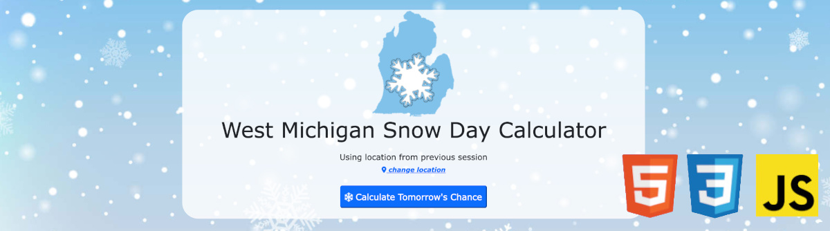 snow day calculator preview